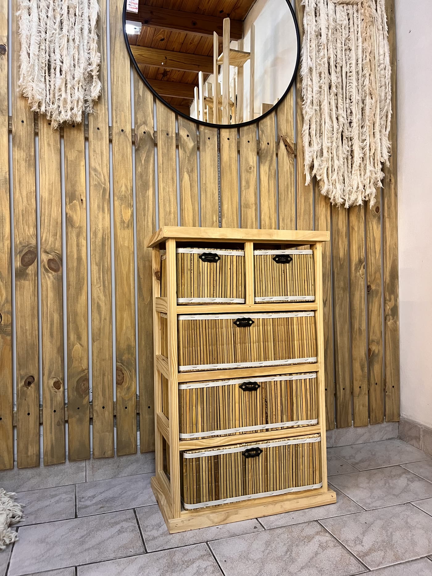 Cajonera junco x5