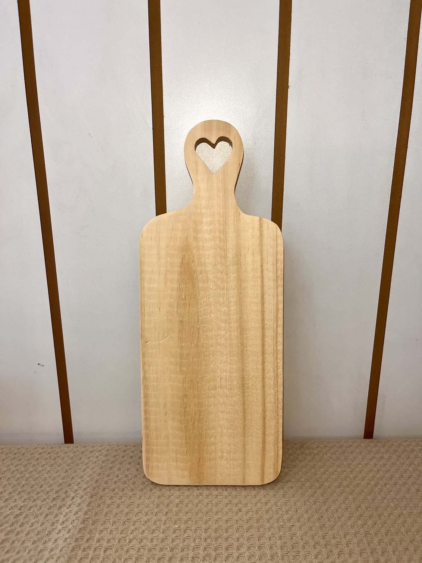 Tabla mango corazón