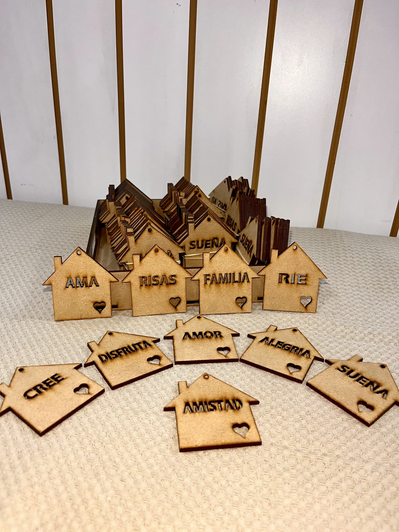 Casitas caladas x10
