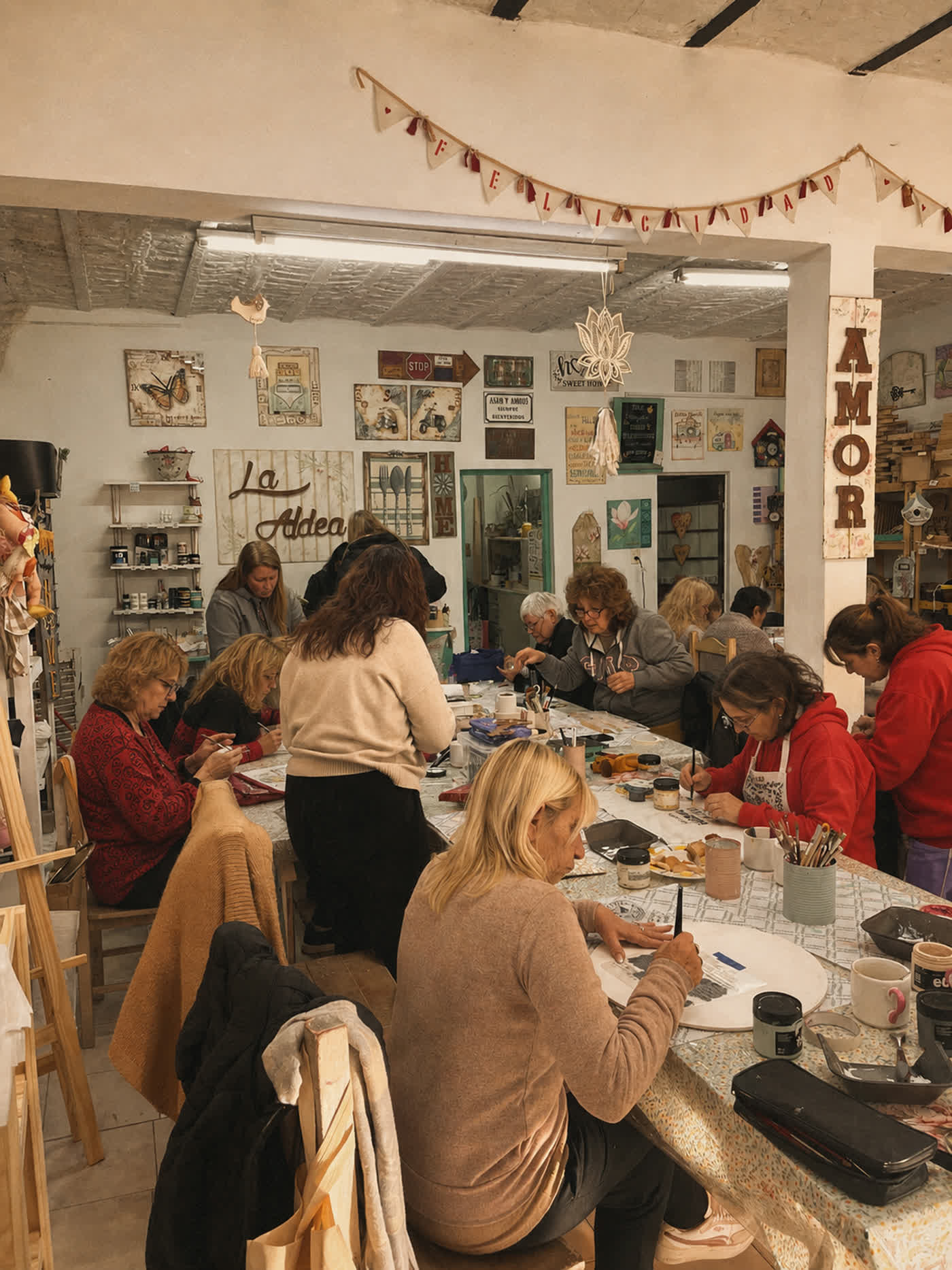 Taller de arte decorativo La Aldea de Bonzi